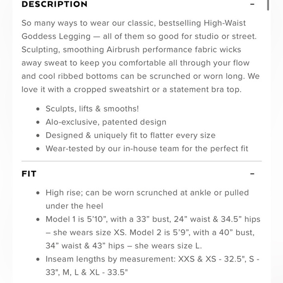 alo yoga high waisted goddess colorblock ribbed leggings - Picture 10 of 10